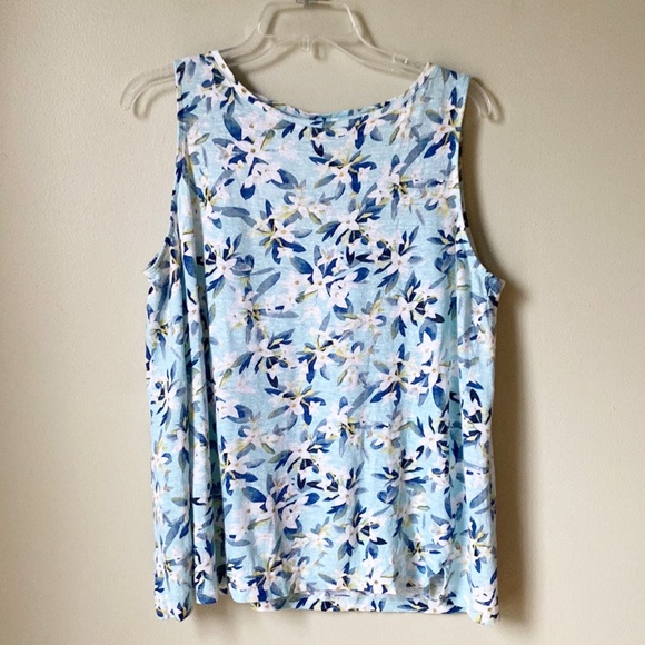 J. Jill Tops - J. Jill | Love Linen Jasmine Sleeveless Top